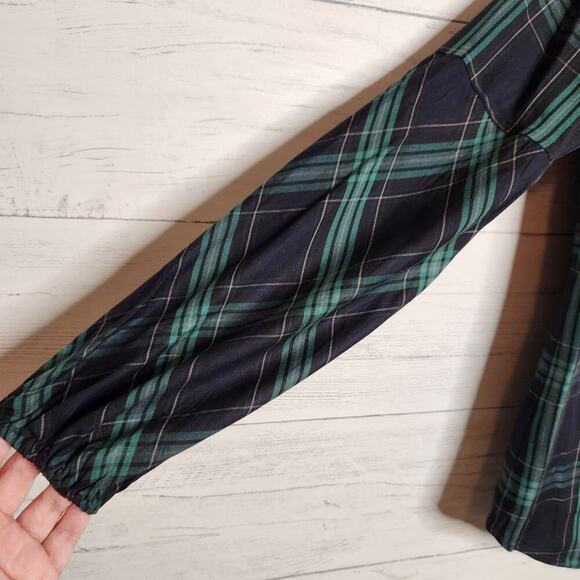 CAbi Size Medium Big Sur Plaid Button Down Top Style #3769 - Picture 5 of 11